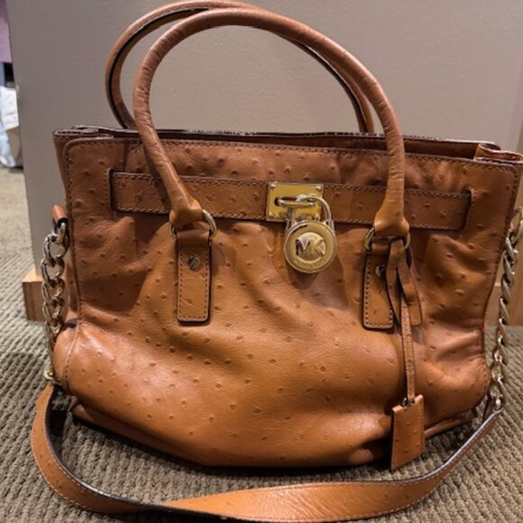Michael Kors Ostrich bag - Picture 3 of 3